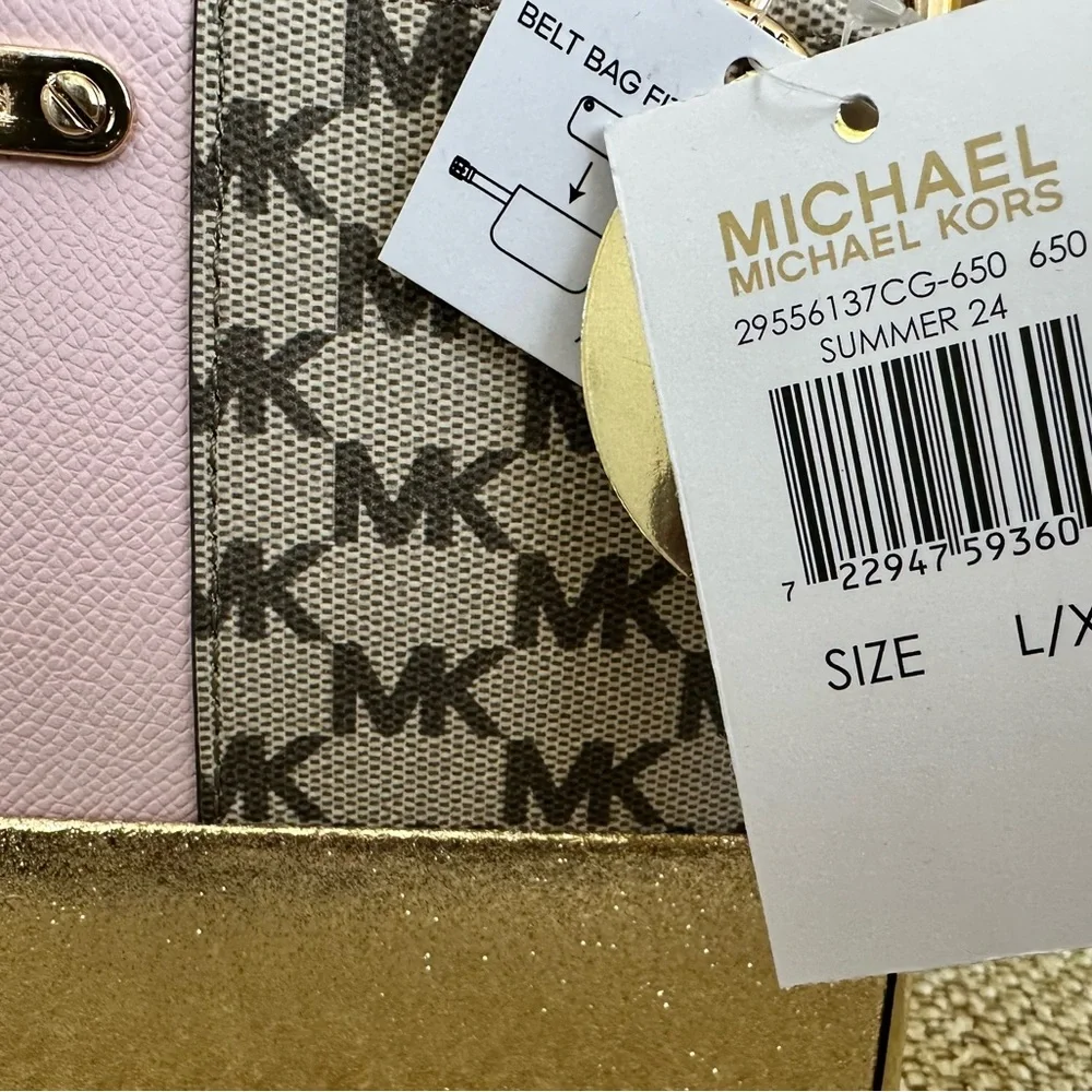 NWT Michael Kors Adjustable belt bag - Picture 4 of 6